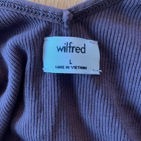 WILFRED FREE Danette Bodysuit Brown, Size L - Picture 5 of 5